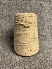 tan weaving yarn spool no details sewing crochet knitting crafting - 1370