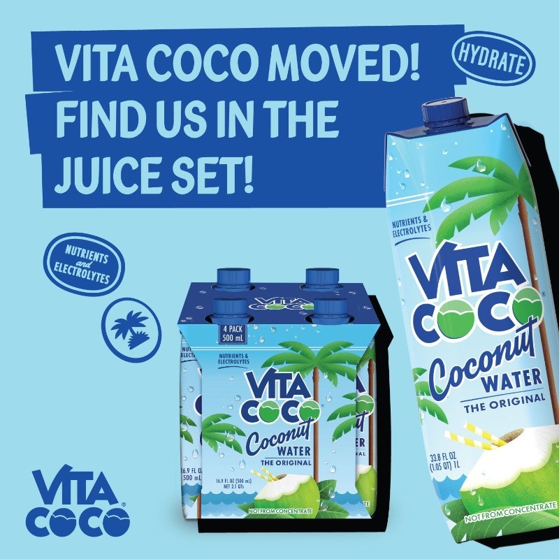 Vita Coco The Original Coconut Water, Nutrients Rich, Pure, 11.1 fl oz, 12 Count