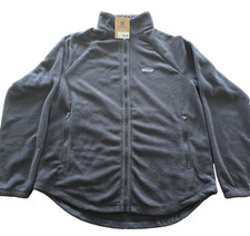 NWT Patagonia Women's Classic Microdini Fleece Jacket Black Color Size Medium