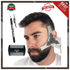 Beard Shaper  Beard Shaping Tool for Men, Beard Lineup Guide Template, Perfect