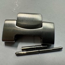 Bracelet montre homme OMEGA authentique 1 maillon Seamaster Polaris 200 m SS #1