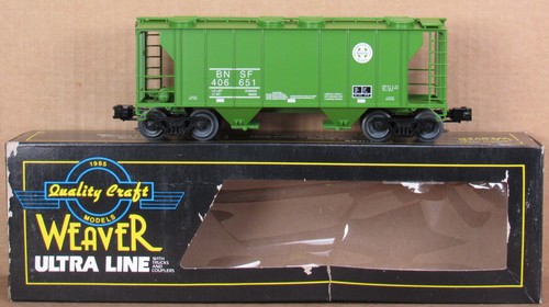 Coche tolva cubierta Weaver BNSF PS-2 #406646 calibre O nuevo en caja | Zustand: Used