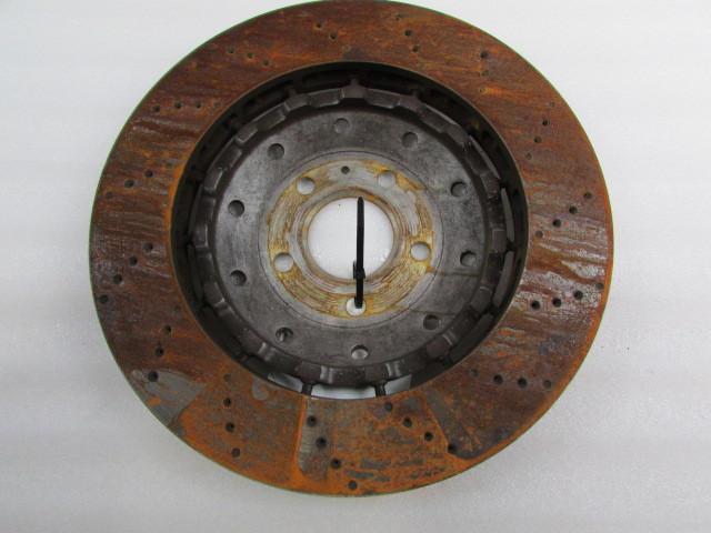 Lamborghini Gallardo, Front Brake Rotor, Steel, Used, P/N 420615301D