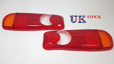 2x Rear Truck Tail Light Lens for DAF LF, CF, XF 95, XF 105 2001 onwards E9 mark