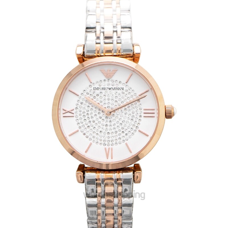 armani diamonds watch