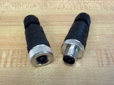 Lumberg RKC 4/7 Connector RKC47 Male & Female (Pack of 2)