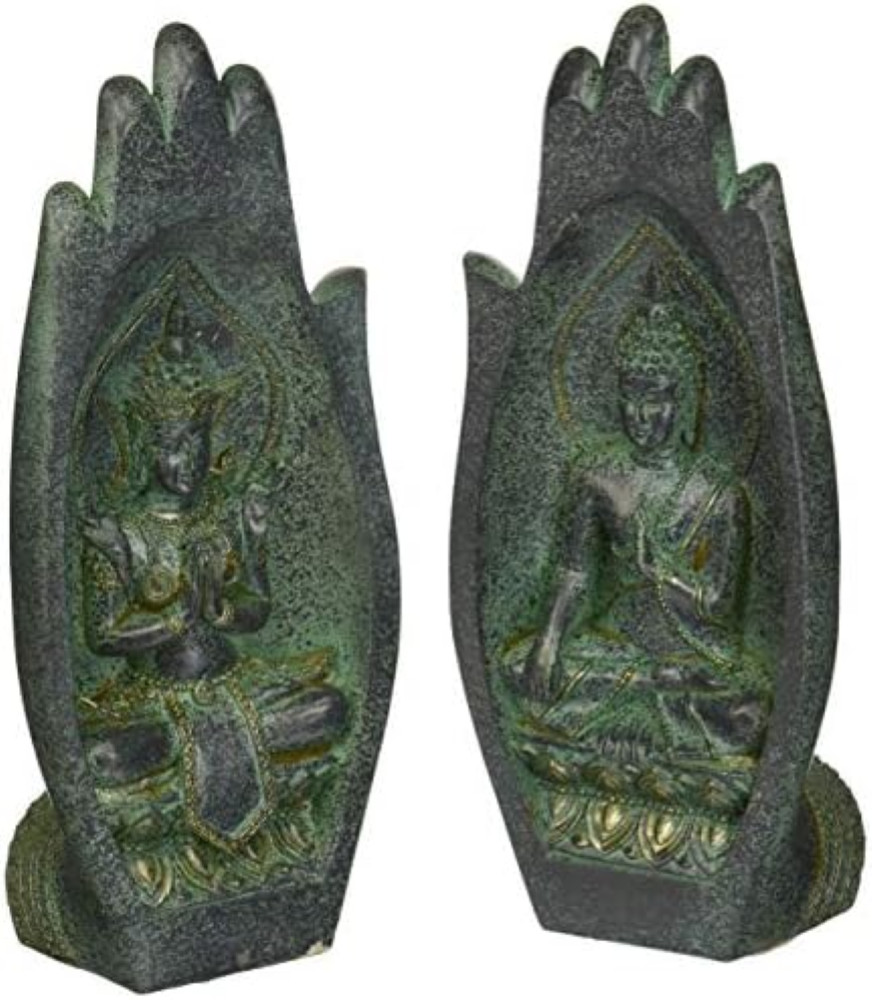 Design Toscano QL301785 Buddha Mani Namaskara Mudra - Meditazione Zen