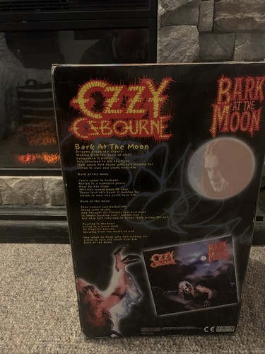 Ozzy Osbourne RARE Bark At The Moon Figure Top Shelf Collectibles Numbered. SEAL - Picture 6 of 7