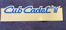 Original Cub Cadet International Harvster Circa 80's plastic  Advertising Sign