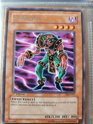 Newdoria PGD-057 1st Edition Rare Pharaonic Guardian Yu-Gi-Oh Card Used