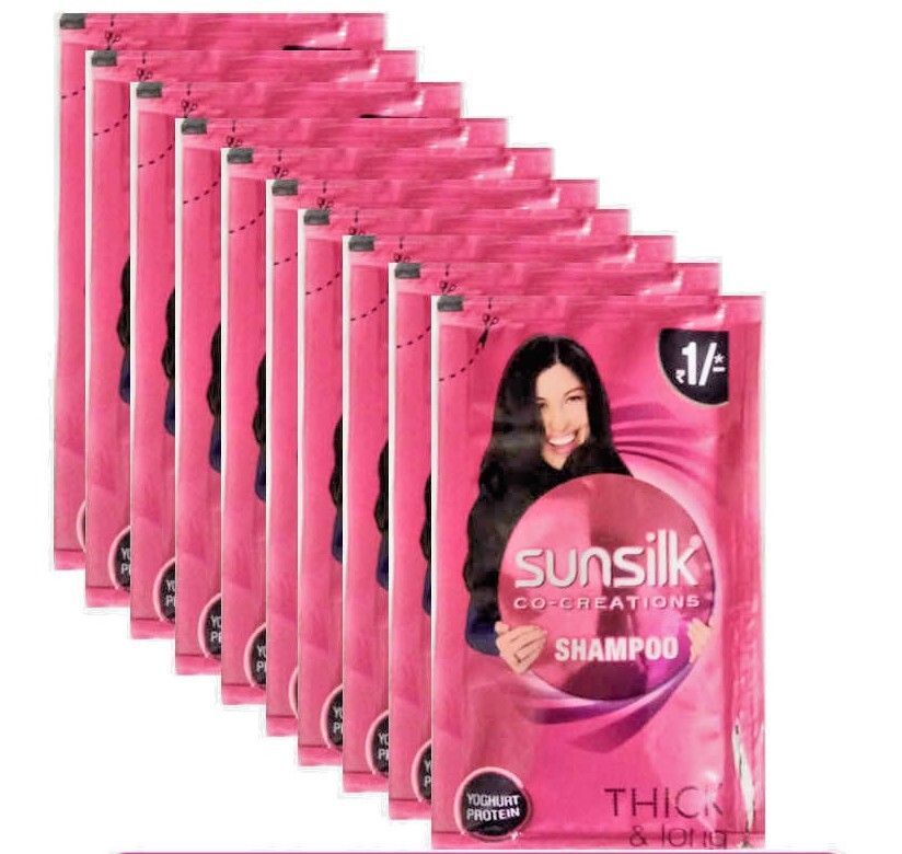 SUNSILK THICK & LONG SHAMPOO SACHET-PACK OF 32 | eBay