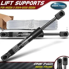2Pcs Rear Trunk Tailgate Lift Supports Shock Struts for Mazda 3 2004-2009 Sedan
