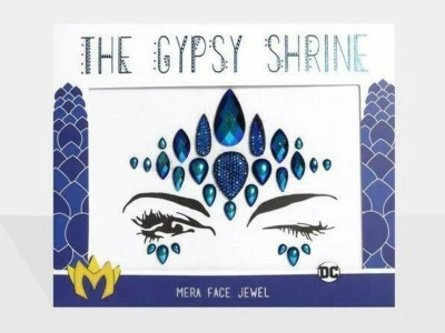 THE GYPSY SHRINE DC Mera Glitter Face Jewel - Art Festival Carnival LGBT Pride Gem Make Up