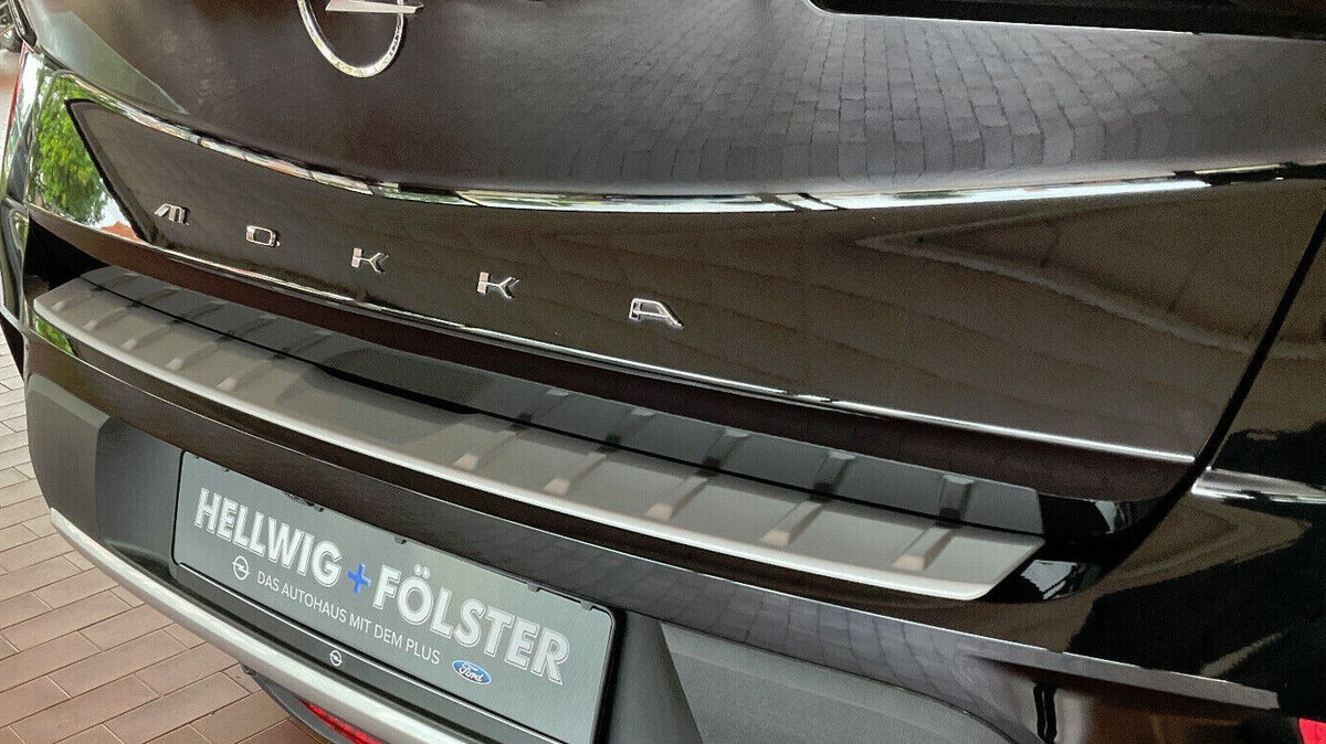 Original Opel Mokka-B / Mokka-e-B Ladekantenschutz Aluminium-Optik 