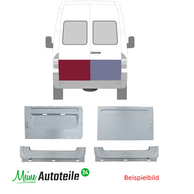 Reparaturblech Für Mercedes Sprinter 2006- Cab Hinten Tür - Hochwertiger Stahl Ersatzpanel