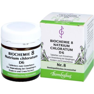 BIOCHEMIE 8 Natrium chloratum D 6 Tabletten 80 St PZN01073716