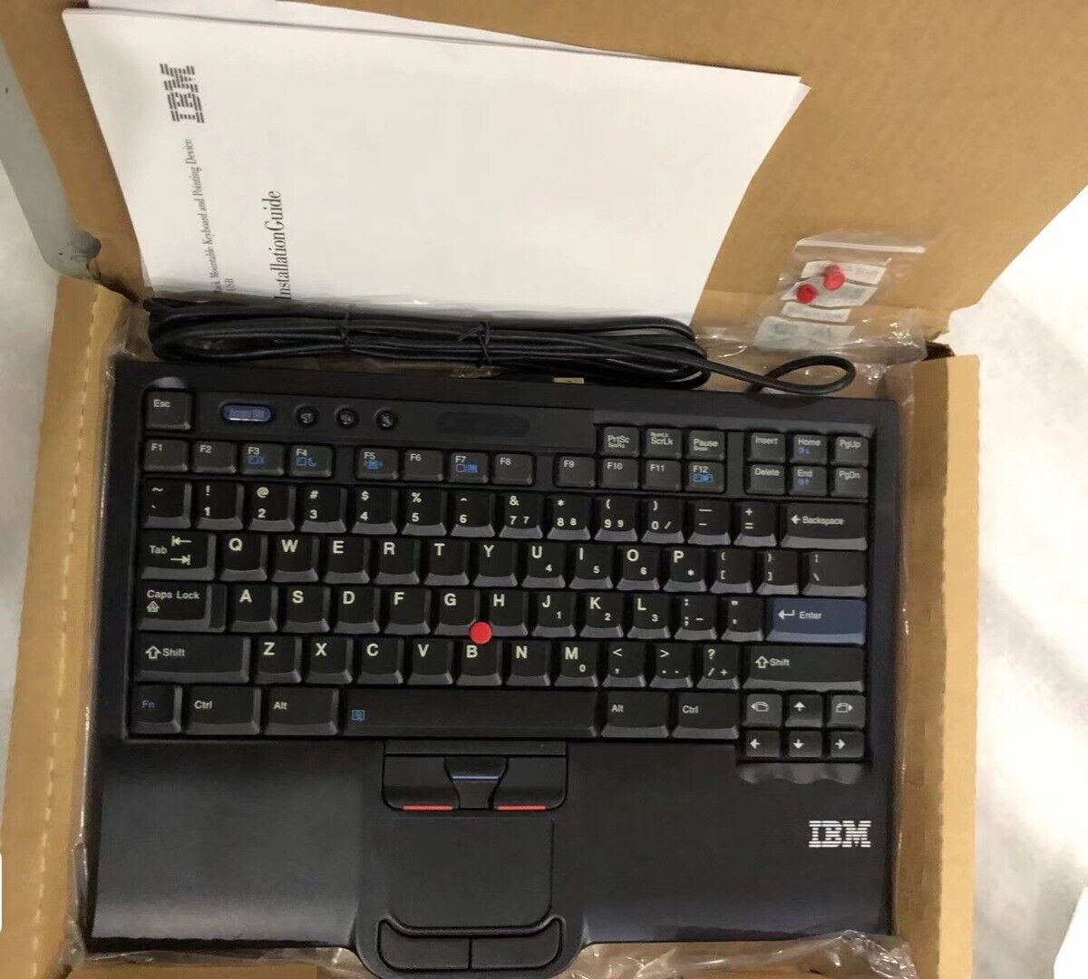 Genuine Lenovo IBM SK-8845RC USB Wired Keyboard With Genuine Lenovo IBM SK-8845RC USB Wired Keyboard With