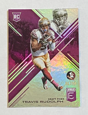 2017 Elite Draft Picks Aspirations Purple #157 Rookie Travis Rudolph 01/99!