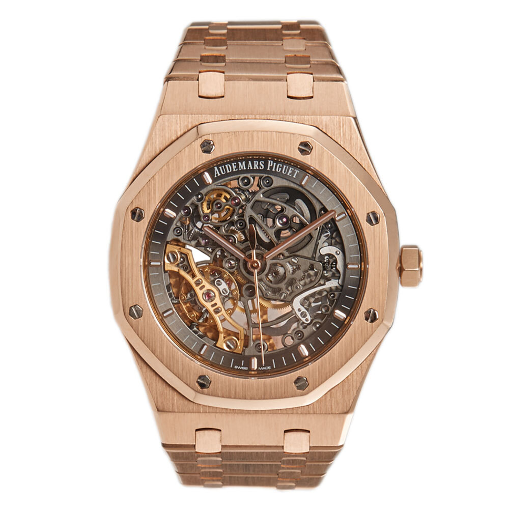 ap skeleton rose gold 41mm