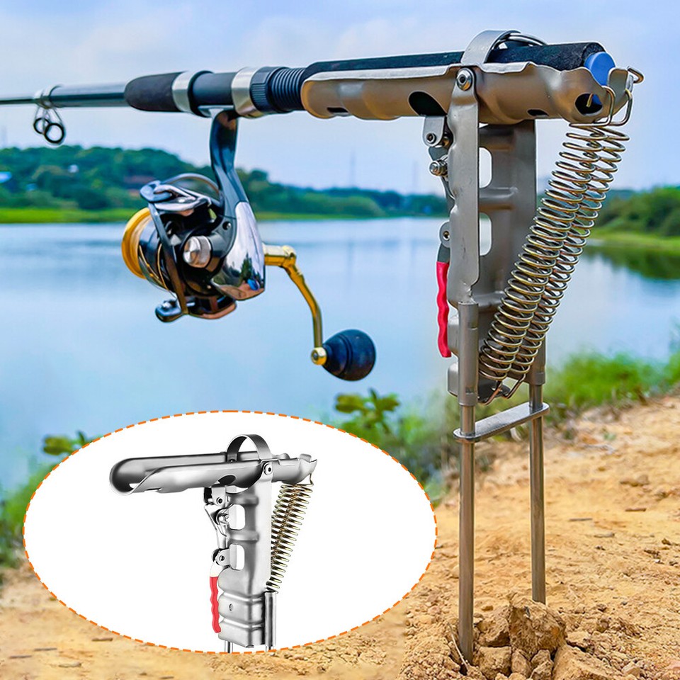  Useful Fishing Rod Ground Holder Adjustable Fishing Rod Bracket
