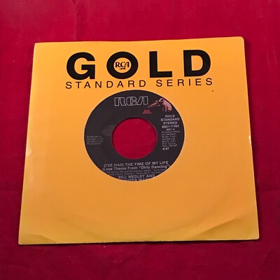 BILL MEDLEY JENNIFER WARNES I've Had The Time Of My Life  1987 7'' vinyl single ~