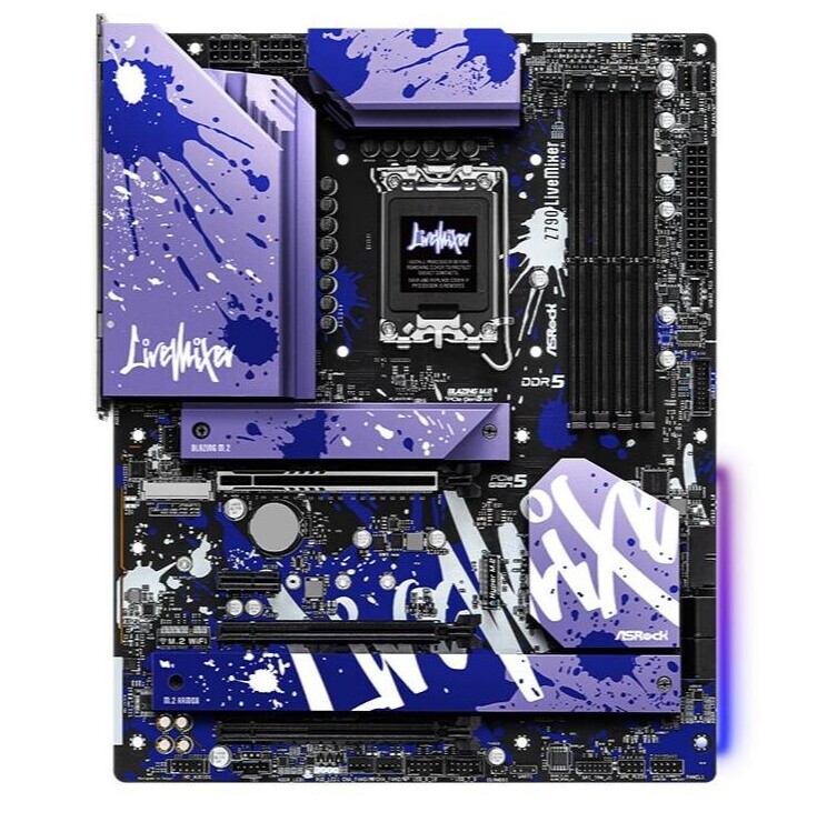 マザーボード ASRock Z790 LiveMixer LGA1700 For Asrock Z790 Livemixer Intel Z790 LGA1700 DDR5 ATX Motherboard