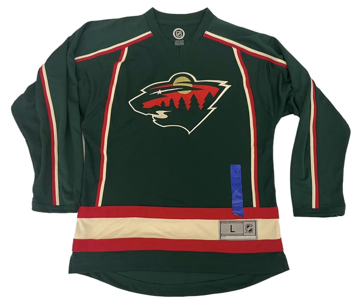 Wild hockey jerseys clearance sale