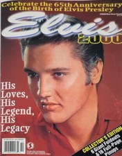 Elvis 2000 Elvis Presley Starlog Magazine 65th Birthday Celebration Used Condit.