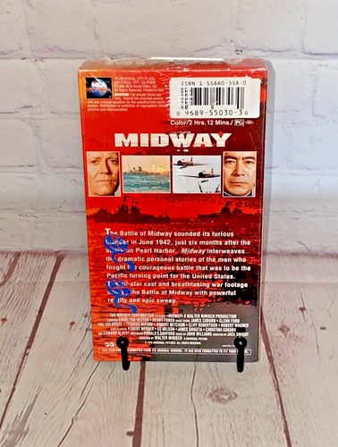 Brand New "Midway" VHS by Universal 1995 | Running Time: 2 Hrs. 12 Mins. - Picture 3 of 7