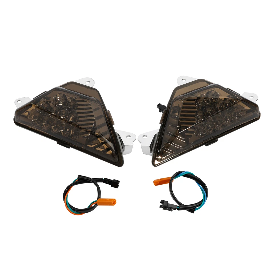 Luz de señalización de giro delantera apta para Kawasaki Ninja 300 2013-2018 400 650 2018-2023 Foto 4 de 4