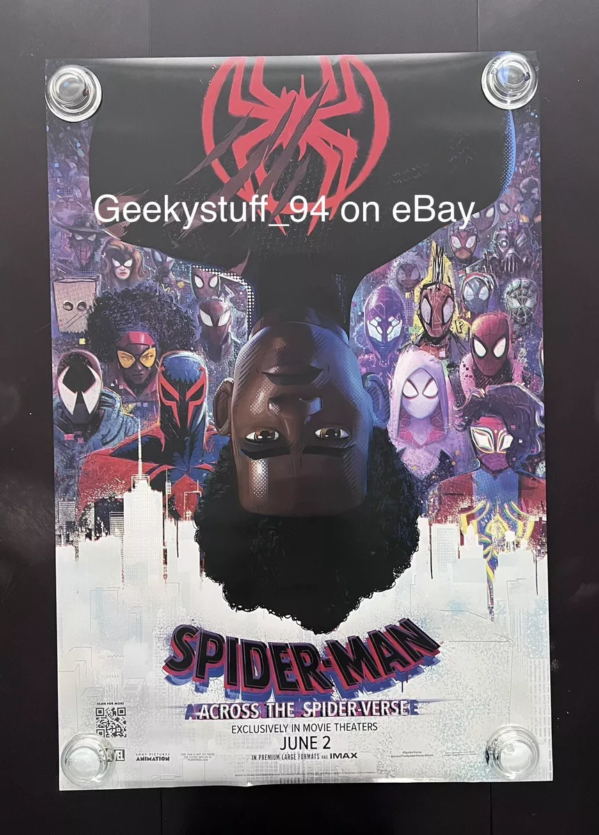 Spider-Man Across the Spider-Verse DS Theatrical Movie Poster