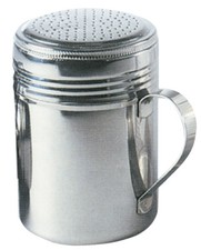 Chocolate Shaker Dredger Flour Sifter Sprinkler Barista Stainless Steel 10oz