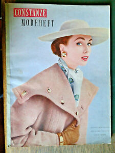 Constanze Mode H W 1954 Mit Schnittmuster Vintage Mode 50er Jahre Mode Ebay