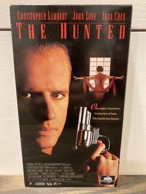 The Hunted (1995) Christopher Lambert action thriller VHS