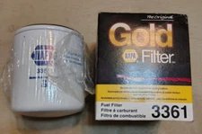 Napa Gold Fuel Filter 3361 - NIB - SEE BELOW FOR MODELS