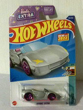 Hot Wheels Barbie Extra Tooned Pink  Gray New for 2022