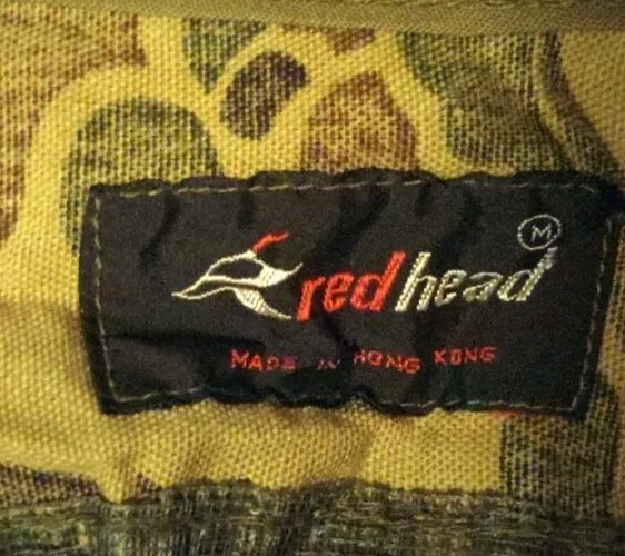 Vintage Redhead Hunting Vest Men's Small Woman's Medium Frogskin Camo Game - Image 2 of 4