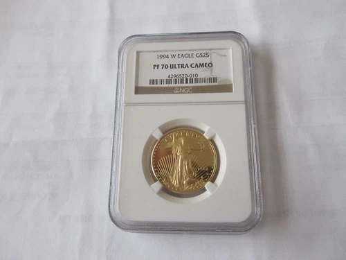 1994-W  $25 Half-Ounce Gold  American Eagle NGC Proof 70  UC    