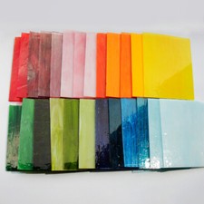 1PC 10x10cm Colorful Glass Mosaic Tiles Material For DIY Arts Crafts Supplies