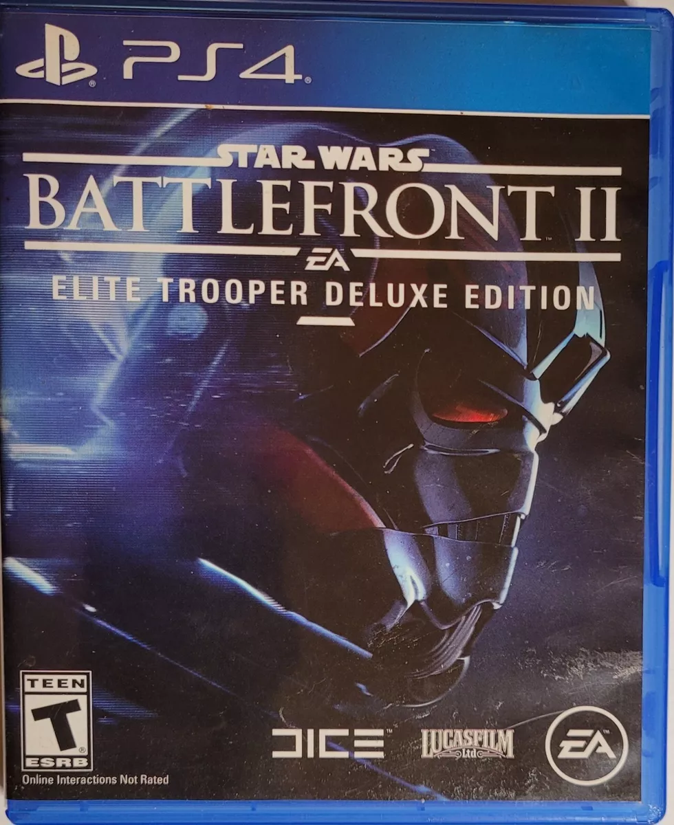  Star Wars Battlefront II: Elite Trooper Deluxe Edition -  PlayStation 4 : Everything Else