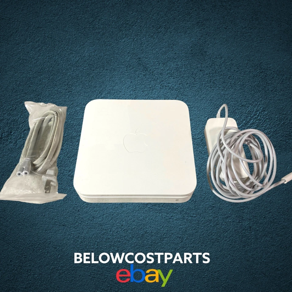 Apple Airport Extreme A1301 White Base Station Wireless Router With Adapter - Image 4 of 4