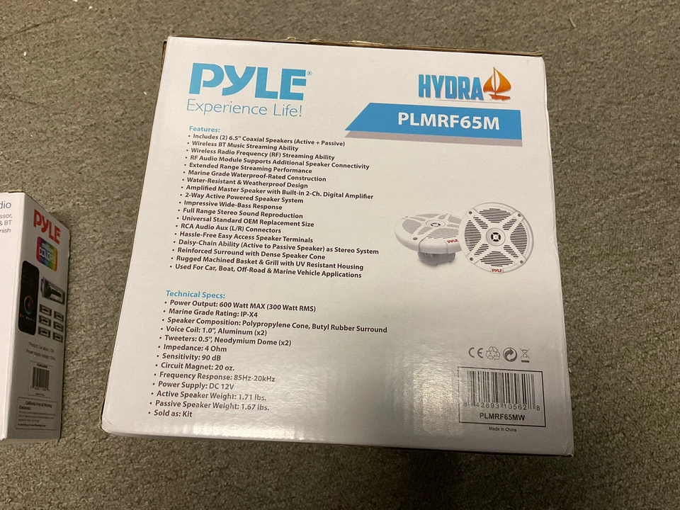 Pyle Bluetooth Radio Stereo Headunit  / Wire Less Speakers 6.5”  System - Image 2 of 4