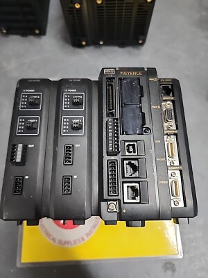 KEYENCE CORP CV-5002 & 2x CA-DC20E  (USED TESTED CLEANED)
