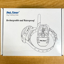 Petainer Dog Training Collar System Rechargeable Water-Resistant