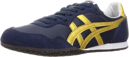 Onitsuka Tiger SERRANO MIDNIGHT PURE GOLD 1183B400 400 Authentic - Picture 8 of 9