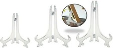 Plate Holder Display Decorative Easel Picture Frame Ornament Mount ACRYLIC