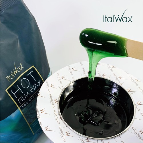 Italwax Azulene 1kg / 2.2lb - Hard wax beads for hair removal - Natural formula - Picture 6 of 9