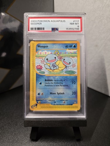Wooper graded PSA 8 for sale on eBay