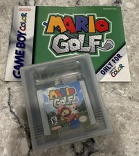 Nintendo Game Boy Color Mario Golf  witch Case & Manual TESTED