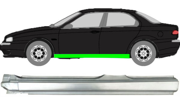 Vollschweller FüR Alfa Romeo 156 1997 - 2005 Links-image